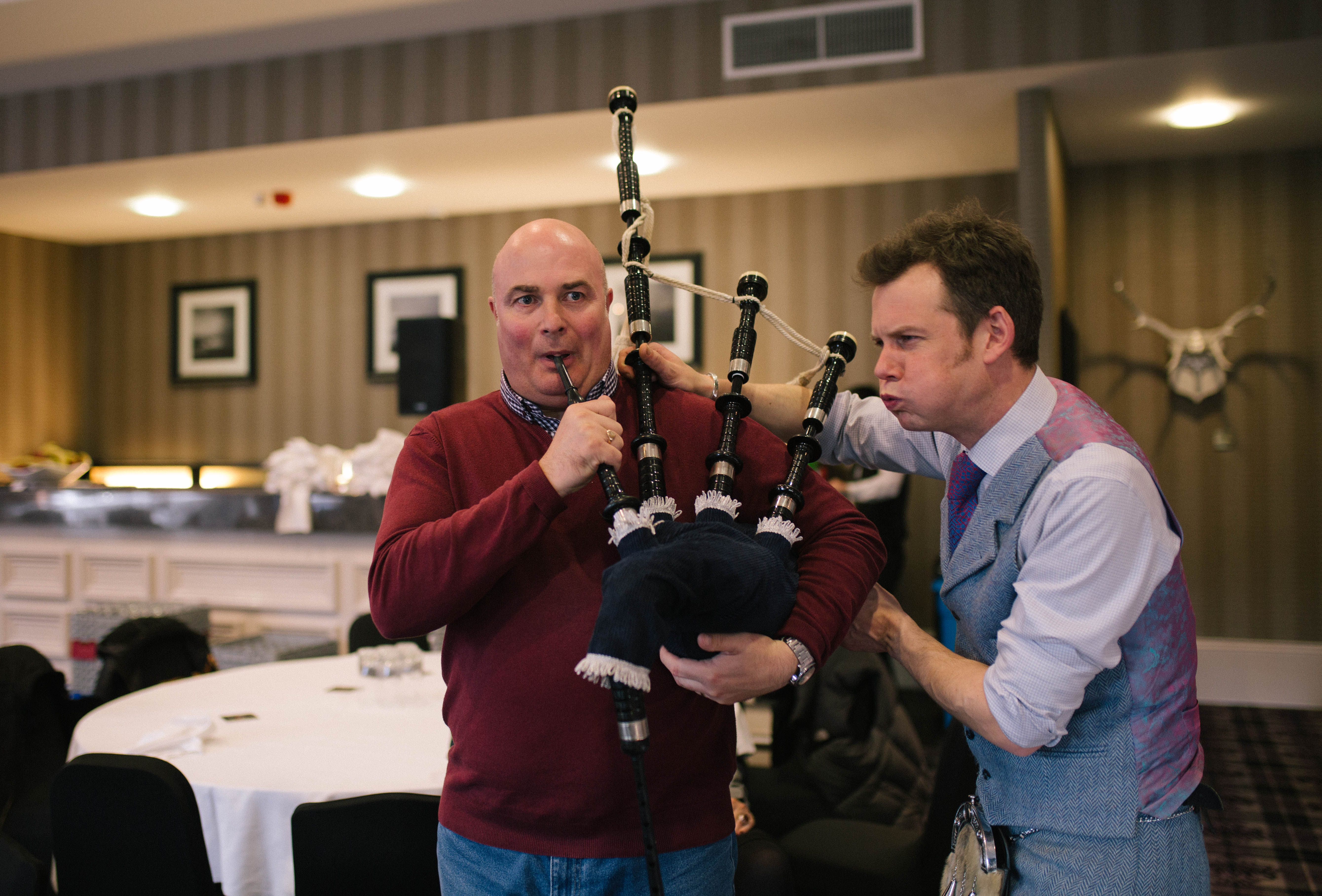 Bagpipe lesson - Reel Time Events