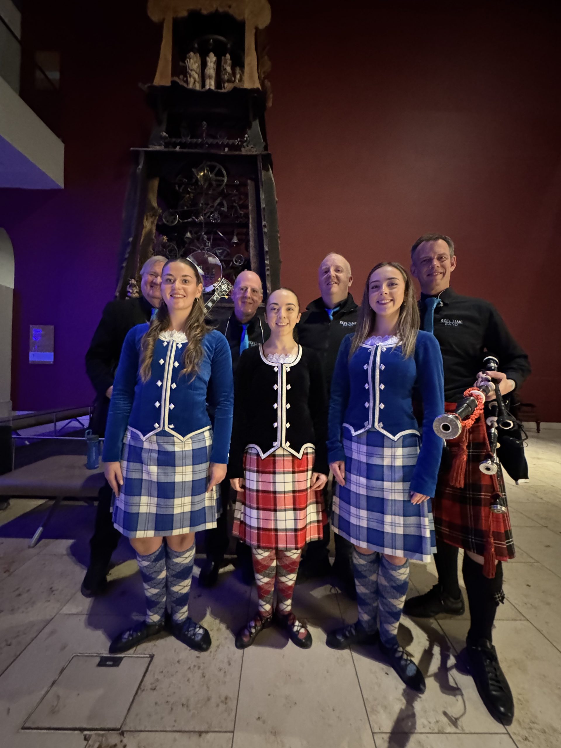 Scottish Ceilidh Band and Highland Dancers