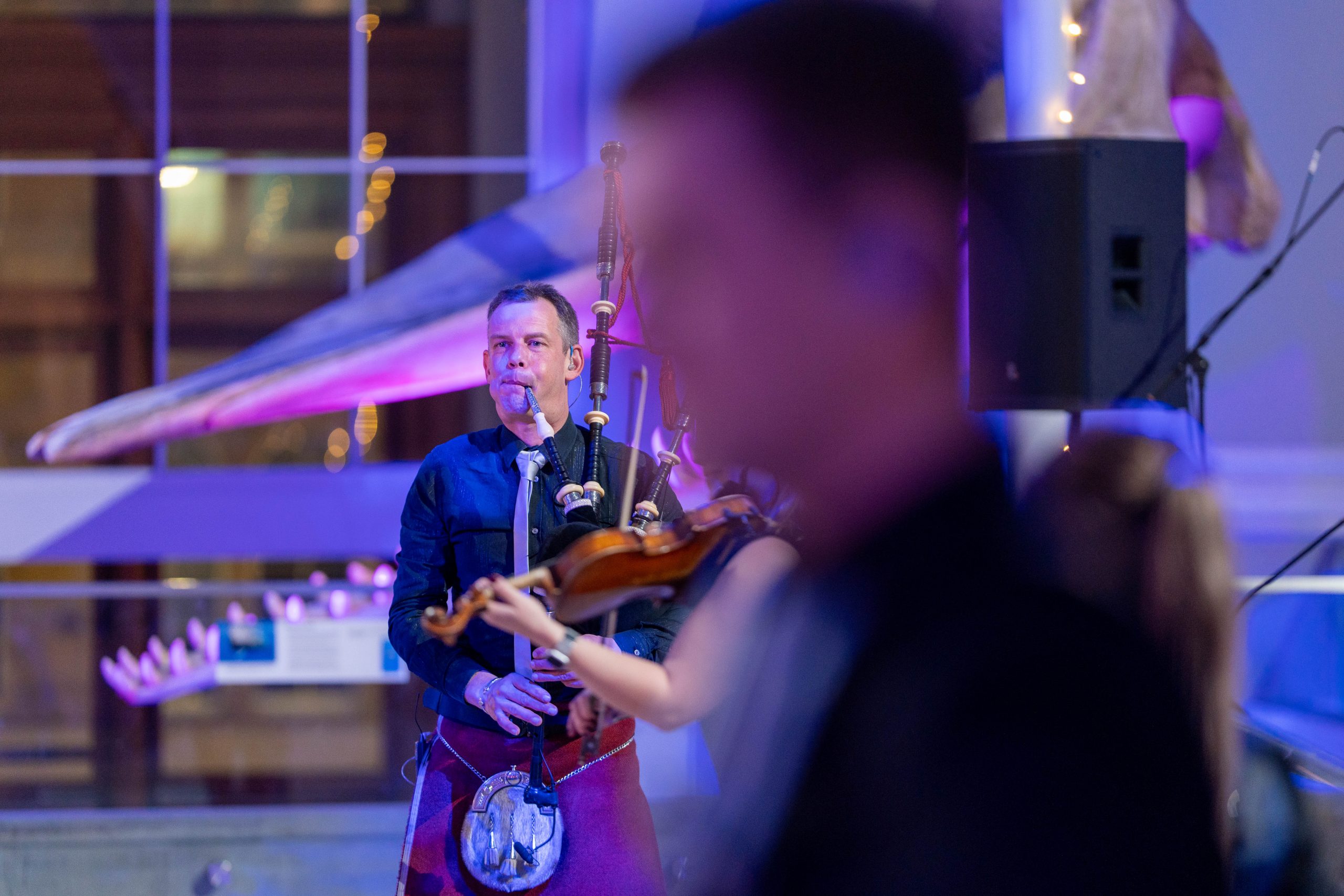 Pipedown band at National Museum