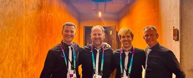 Ceilidh Band at Commonwealth Games closing ceremony Hydro Glasgow