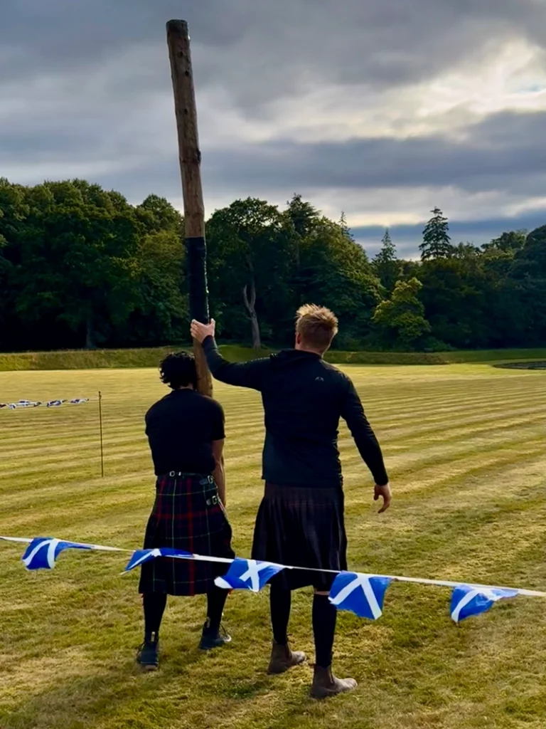 Highland Games for Scottish Destination Wedding